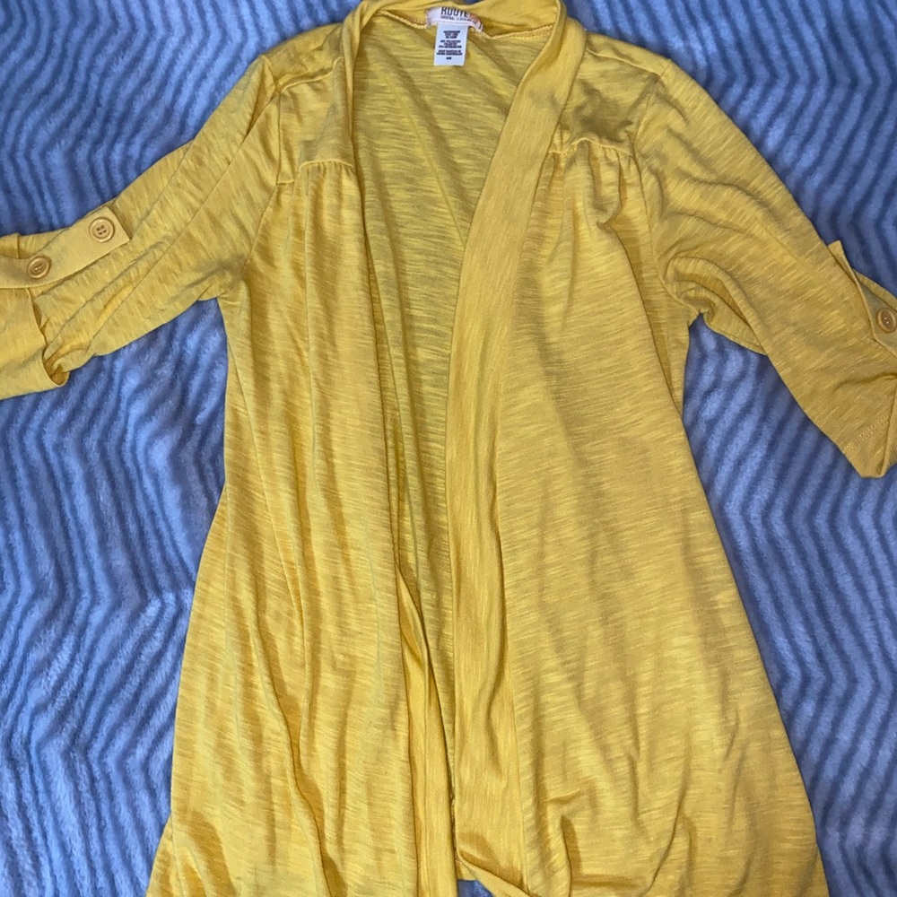 Yellow Cardigan